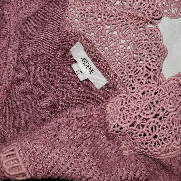 Ardenes purple and pink with lace and tie at back. - Picture 3 of 3